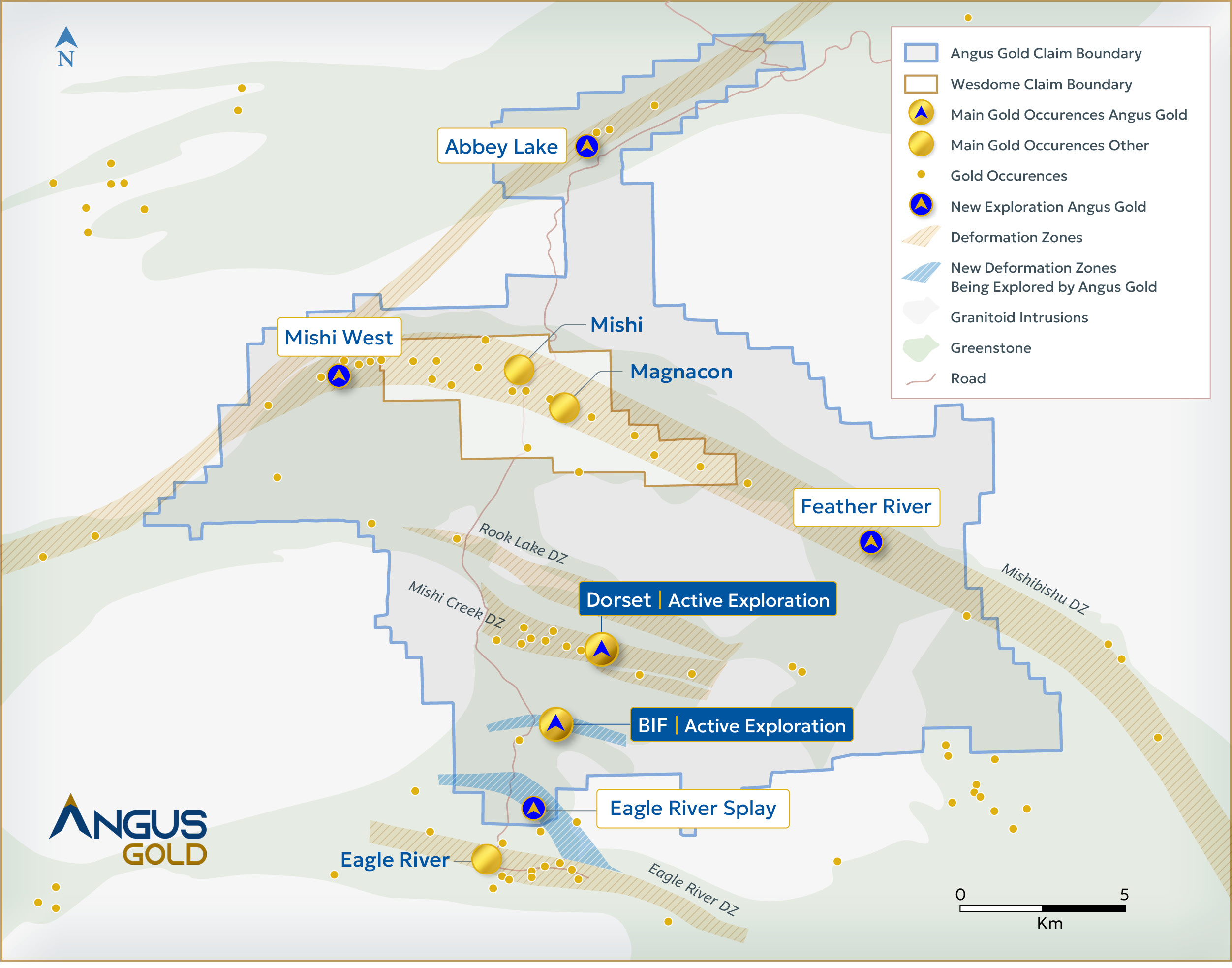 Figure 1: Golden Sky Property Map