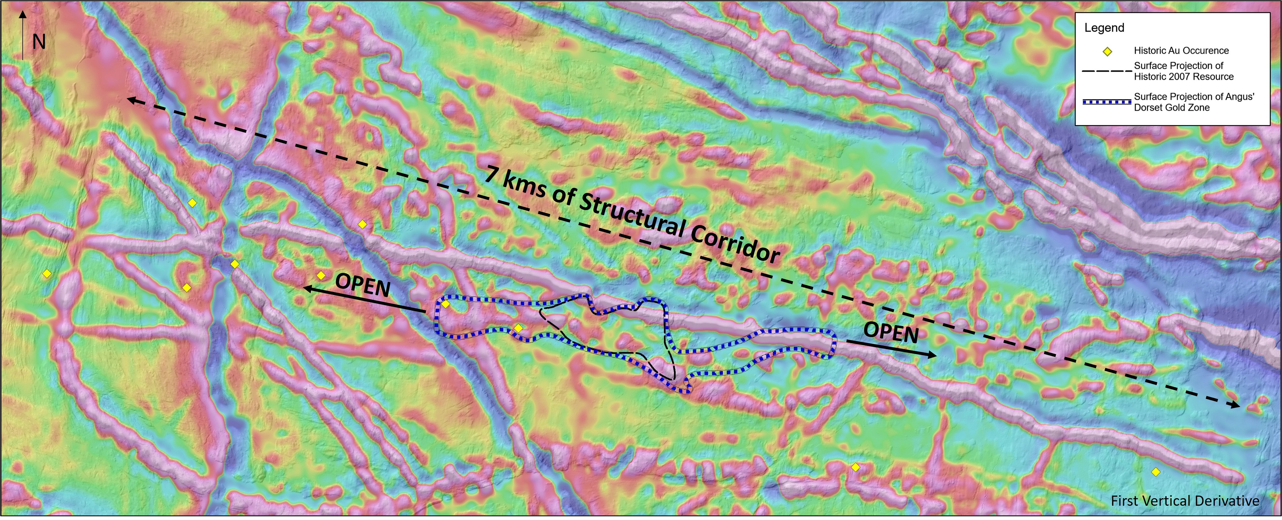 Figure 2 - Dorset Structural Corridor Map